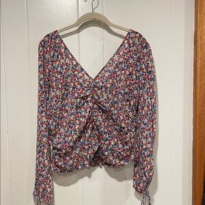 H&M Multicolor Floral Blouse
